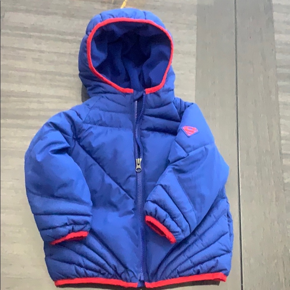 BabyGap + junk food superman jacket 2yrs
